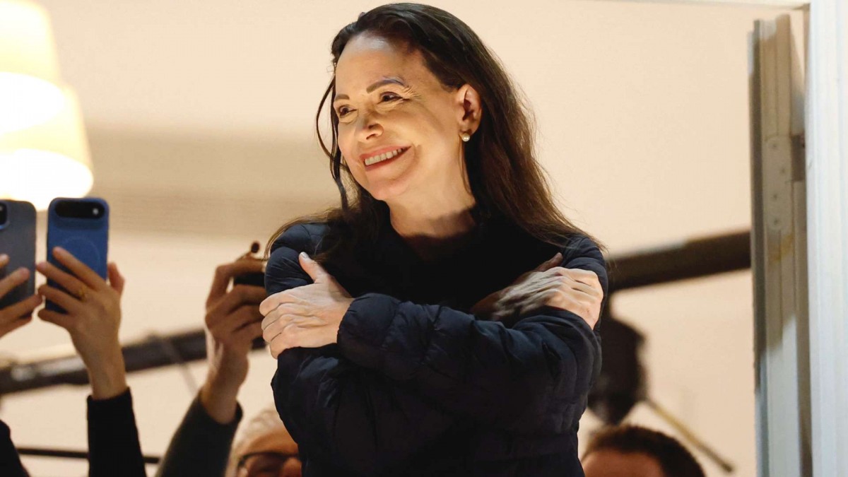 María Corina Machado reaparece tras Nobel de la Paz María Corina Machado reaparece tras Nobel de la Paz