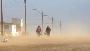 Emiten aviso por vientos en la zona norte del país: Se esperan probables tormentas de arena y rachas de 50 km/h