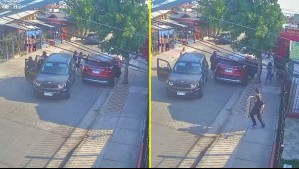 Se llevaron los regalos de Navidad: Video muestra violenta encerrona a familia en Maipú