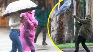 Lluvias y rachas de vientos de hasta 80 km/h: Estas son las zonas que tendrían precipitaciones este fin de semana