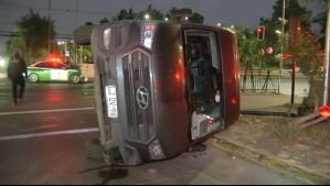 Accidente vehicular en La Pintana deja tres personas heridas: Uno de los conductores se dio a la fuga