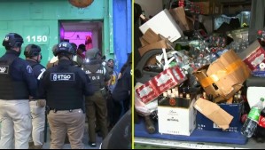 Realizan allanamiento a local clandestino en Santiago Centro: Había cerca de 150 personas y dos quedaron detenidas
