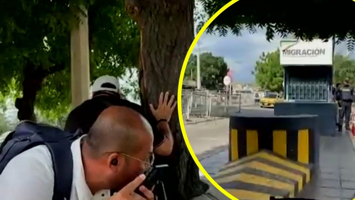 Máxima tensión en frontera entre Colombia y Venezuela: Hay disparos y equipo de Mucho Gusto tuvo que resguardarse