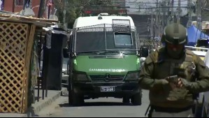 Carabinero fue herido a bala en medio de allanamientos masivos en La Legua