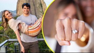 Trinidad de la Noi y Esteban Grimalt anuncian su compromiso con románticas postales: '¡Siempre sí!'