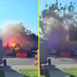 Revisa el video que muestra la impactante explosión de una casa en California, Estados Unidos, producto de fuga de gas. A raíz del hecho, seis personas resultaron heridas.