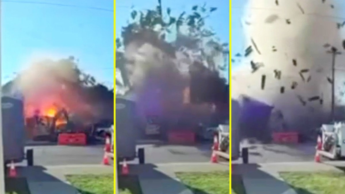 Video muestra impactante explosión de una casa en California por fuga de gas: Seis personas resultaron heridas