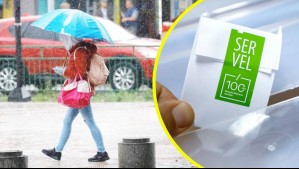 Lluvias este domingo de elecciones en Santiago: ¿Cuánta agua podría caer y en qué momento del día?