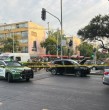 La tarde de este sábado se registró una balacera con participación de varios sujetos a las afueras del Metro Parque O\\\'Higgins, en el centro de Santiago. El hecho ya deja cinco detenidos, según Carabineros. ¡Detalles!