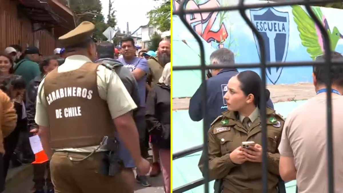 Aviso de bomba en local de votación provoca evacuación en Valparaíso