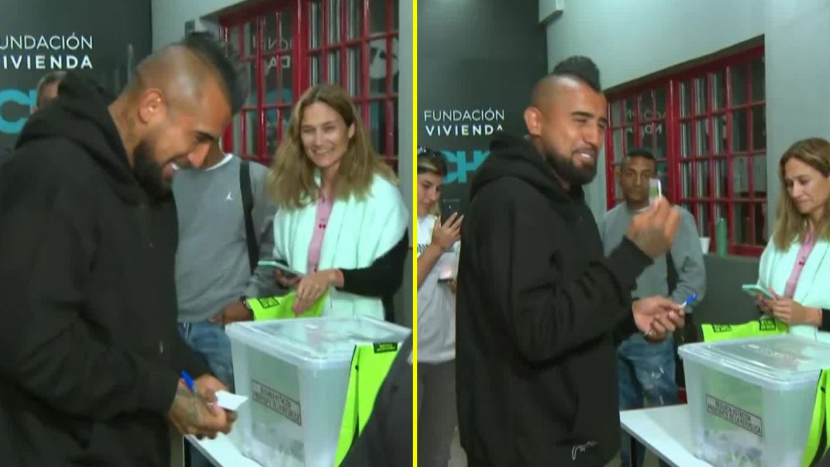 Ahora no le costó doblar el voto y regaló hamburguesas a los vocales: Así fue la votación de Arturo Vidal