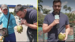 Vendedor le regaló un coco: El divertido momento que protagonizó Daniel Silva en la frontera entre Colombia y Venezuela