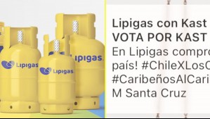 Lipigas denuncia ante la Fiscalía polémicos mensajes emitidos desde su aplicación llamando a votar por Kast