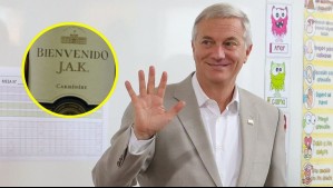 'Adiós Gabriel' y 'Bienvenido JAK': Registran ingreso de llamativos vinos al comando de José Antonio Kast