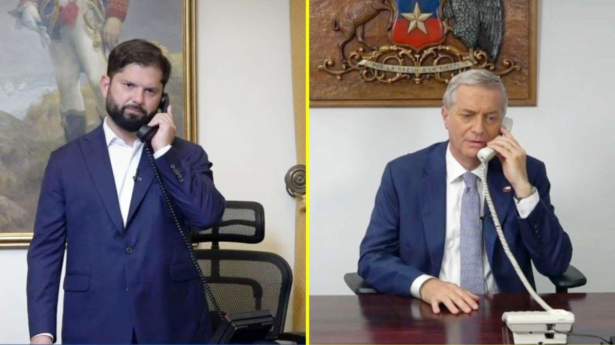 Así fue la llamada del Presidente Gabriel Boric al Presidente Electo José Antonio Kast: 'Lo espero mañana en La Moneda'