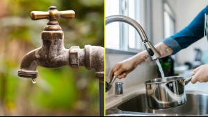 Corte de agua afectará a dos comunas de la RM este lunes: Revisa los sectores afectados