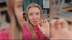 'Que pase lo mejor para nuestro país': El mensaje de Carla Jara mientras ejerce como vocal de mesa