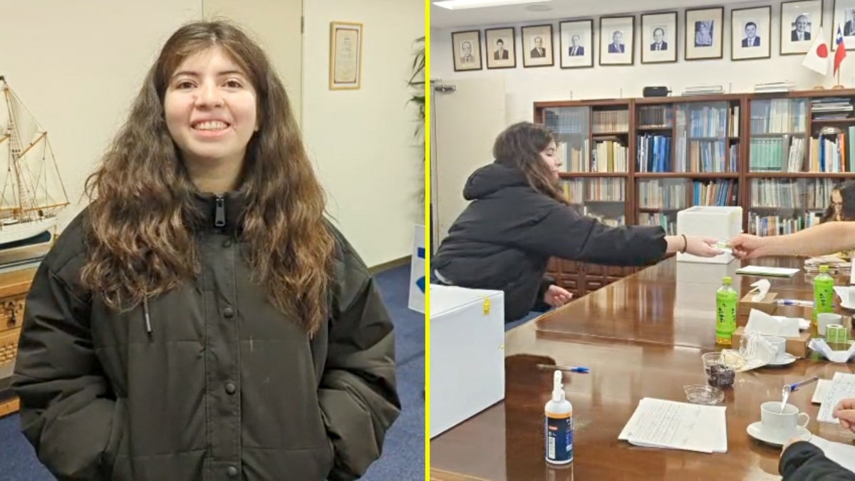&#039;Había que cumplir&#039;: Joven chilena votó por primera vez en Japón y viajó 10 horas para sufragar
