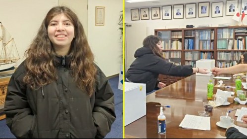 joven chilena vota en japon