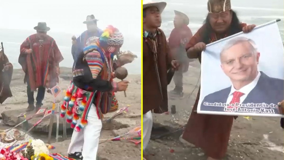Chamanes peruanos acertaron en el triunfo de José Antonio Kast en las elecciones