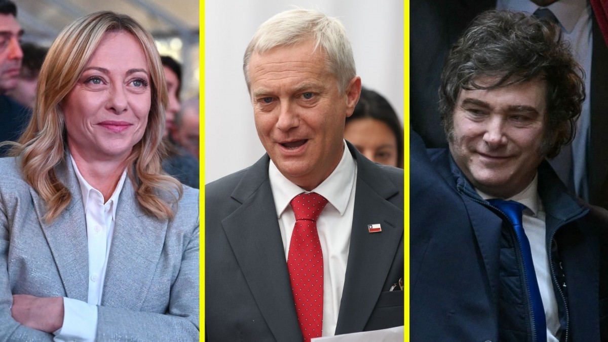 Desde Javier Milei a Giorgia Meloni: Los aliados internacionales que tendrá el Presidente Electo José Antonio Kast