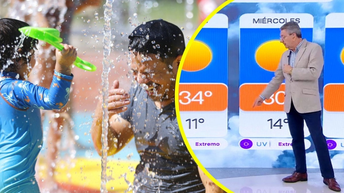 Vuelve el calor extremo a Santiago: Se esperan 34°C durante la tarde y hasta 25°C en la noche