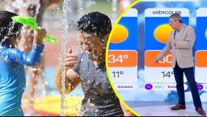 Vuelve el calor extremo a Santiago: Se esperan 34°C durante la tarde y hasta 25°C en la noche