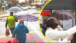 Lluvias y vientos de hasta 100 km/h: Estas son las zonas donde se registrarán precipitaciones este martes