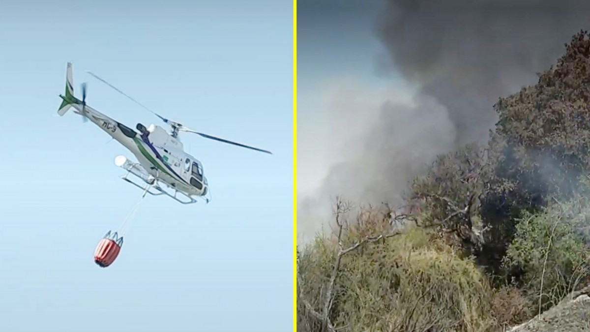 Al menos 5 viviendas consumidas por el fuego: Así está San Pedro de Melipilla por incendio forestal