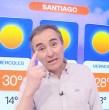 Alejandro Sepúlveda, periodista especialista en meteorología de Mega, indicó que este martes la Región Metropolitana registrará las temperaturas más altas de la semana.