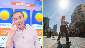Calor extremo en Santiago: Revisa cuál será la temperatura máxima en el día más caluroso de la semana
