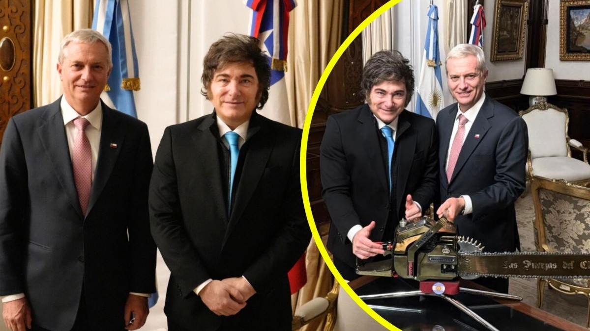 Así fue el encuentro de José Antonio Kast con Javier Milei en Argentina