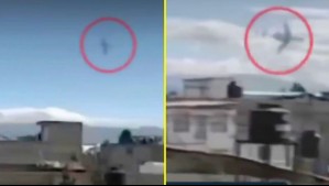 Video capta momento en que avioneta se estrelló en México: Se reportan 6 muertos
