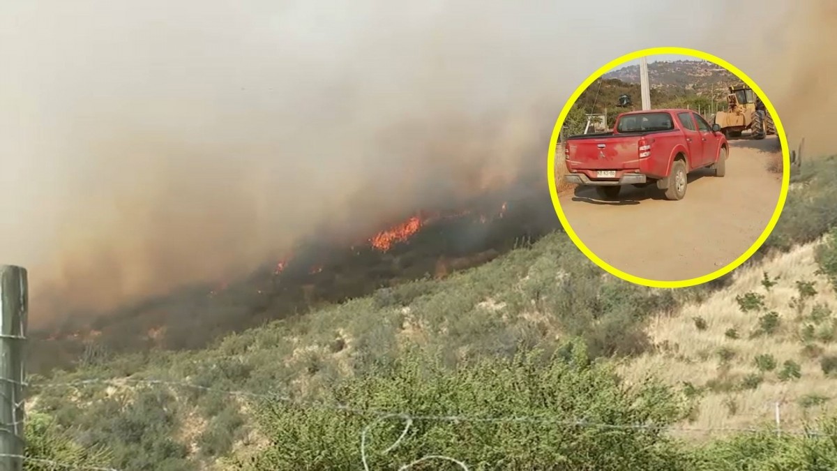 'Estamos al filo': Residentes evacuán por incendio forestal en San Pedro que ha afectado al menos 5 viviendas