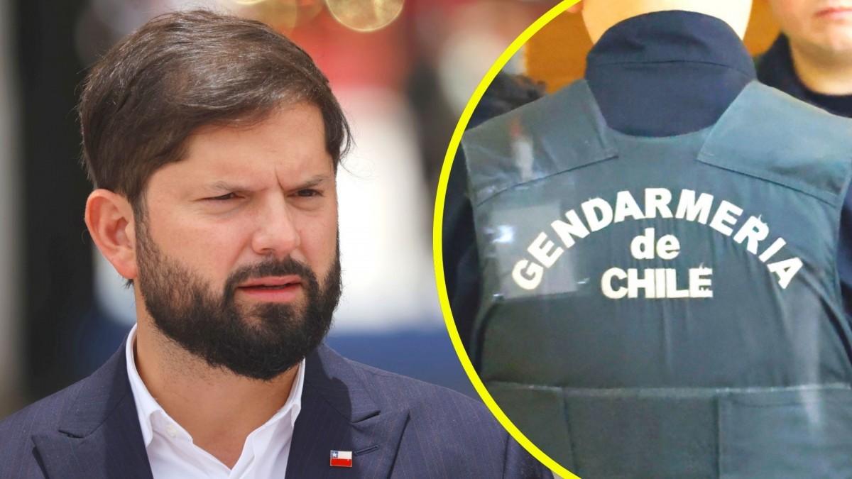 Boric por gendarmes detenidos: 'A quienes se tienten por estas redes de corrupción sepan que los vamos a encontrar'