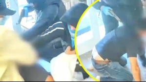 Video muestra violento asalto a trabajador de una perfumería en Quilicura: Víctima recibió dos disparos