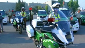SUV, motocicletas y furgones: Gobierno entrega 127 nuevos vehículos para Carabineros a nivel nacional