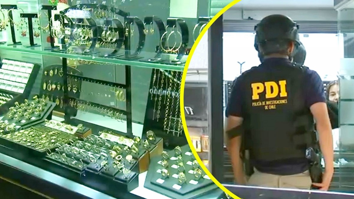 Fiscalizan 50 joyerías en conocida galería de Santiago: Investigan posibles vínculos con el crimen organizado y otros delitos