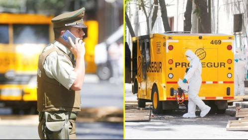 Queman camión de valores robado en Puente Alto: Apareció en taller mecánico