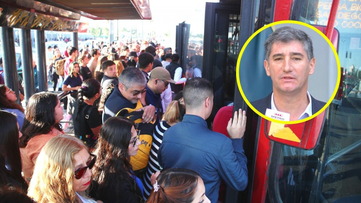 'Tuvimos una avería en un tren': Gerente general de Metro explica falla que provocó cierre de estaciones en Línea 2