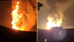 Fuga de gas provocó gran incendio en planta de ENAP Magallanes: Un trabajador resultó herido y las clases fueron suspendidas