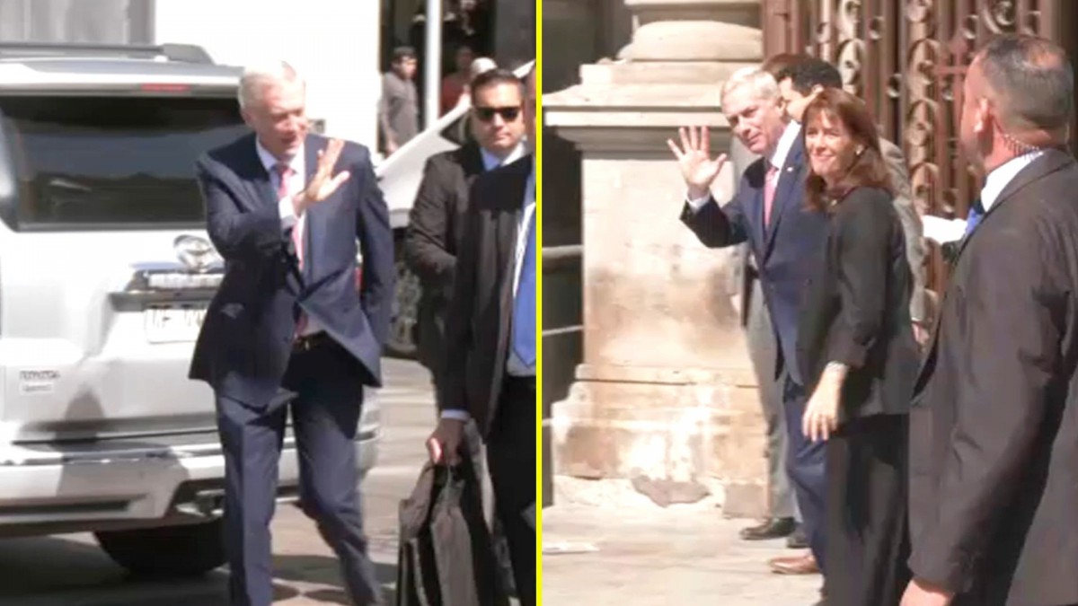 Así fue la llegada de José Antonio Kast a la Catedral de Santiago para participar de una misa