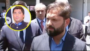 Boric asiste a velatorio de bombero fallecido en incendio: 'Es un día duro, porque los bomberos son un orgullo de la nación'