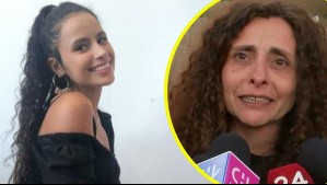 'Lo único que quiero es abrazarla y cuidarla': Habla madre de joven ingeniera que fue encontrada con vida en Farellones
