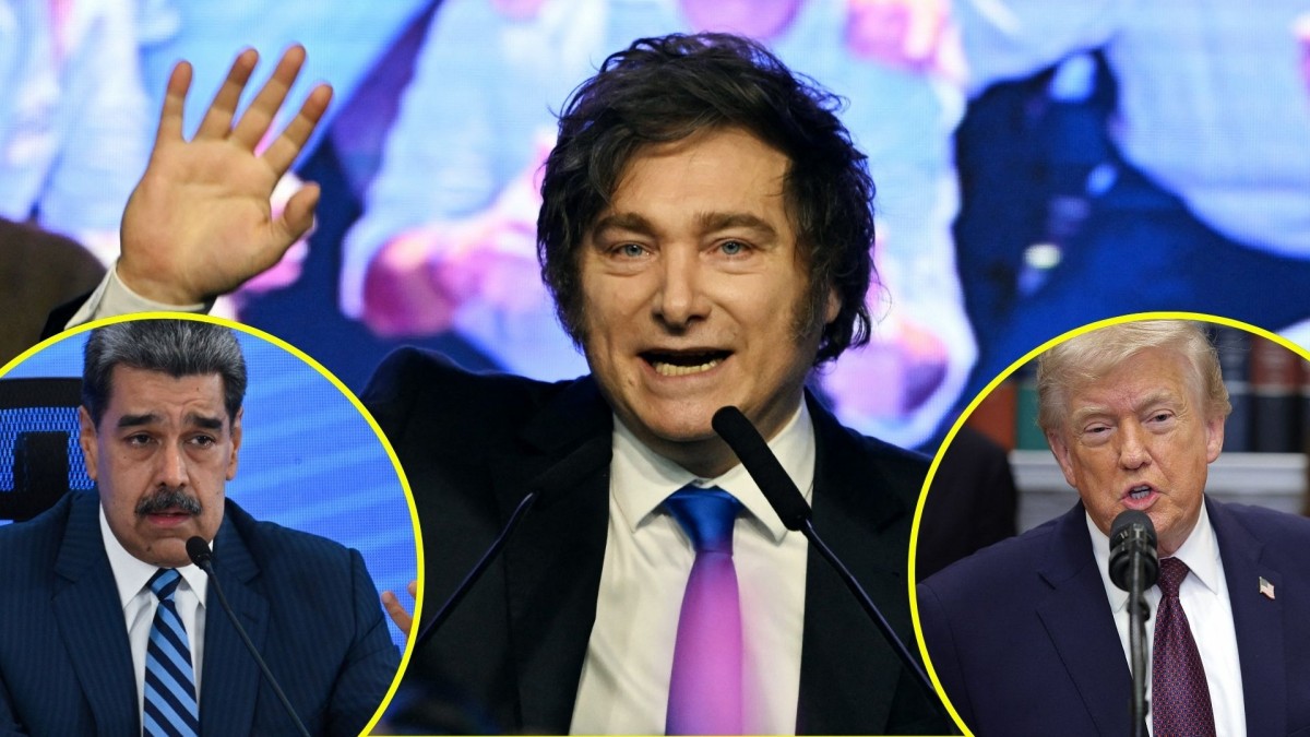 Javier Milei entrega su apoyo a la 'presión' de Donald Trump para 'liberar al pueblo venezolano'
