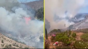 Se activó la mensajería SAE: Senapred ordena evacuación en La Serena debido a un incendio forestal