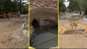 Masiva queja de vecinos: Dejaron calle sin pavimentar y bloqueada en la comuna de El Bosque