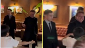 ¡Está en Chile!: Video muestra a Luis Miguel en restaurante de Vitacura compartiendo con algunos fanáticos