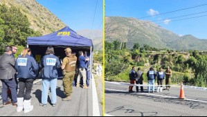 Hallan cuerpo de hombre maniatado y baleado a un costado de camino en San José de Maipo