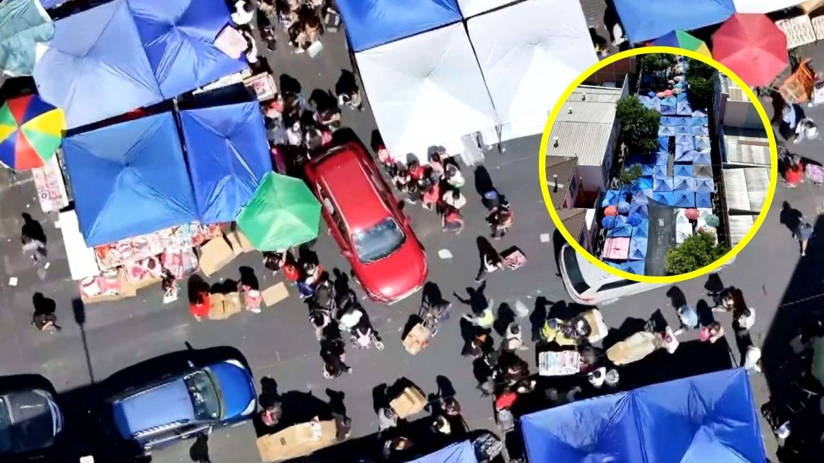 Alto flujo de personas: Así está el Barrio Meiggs en medio de las últimas compras de Navidad